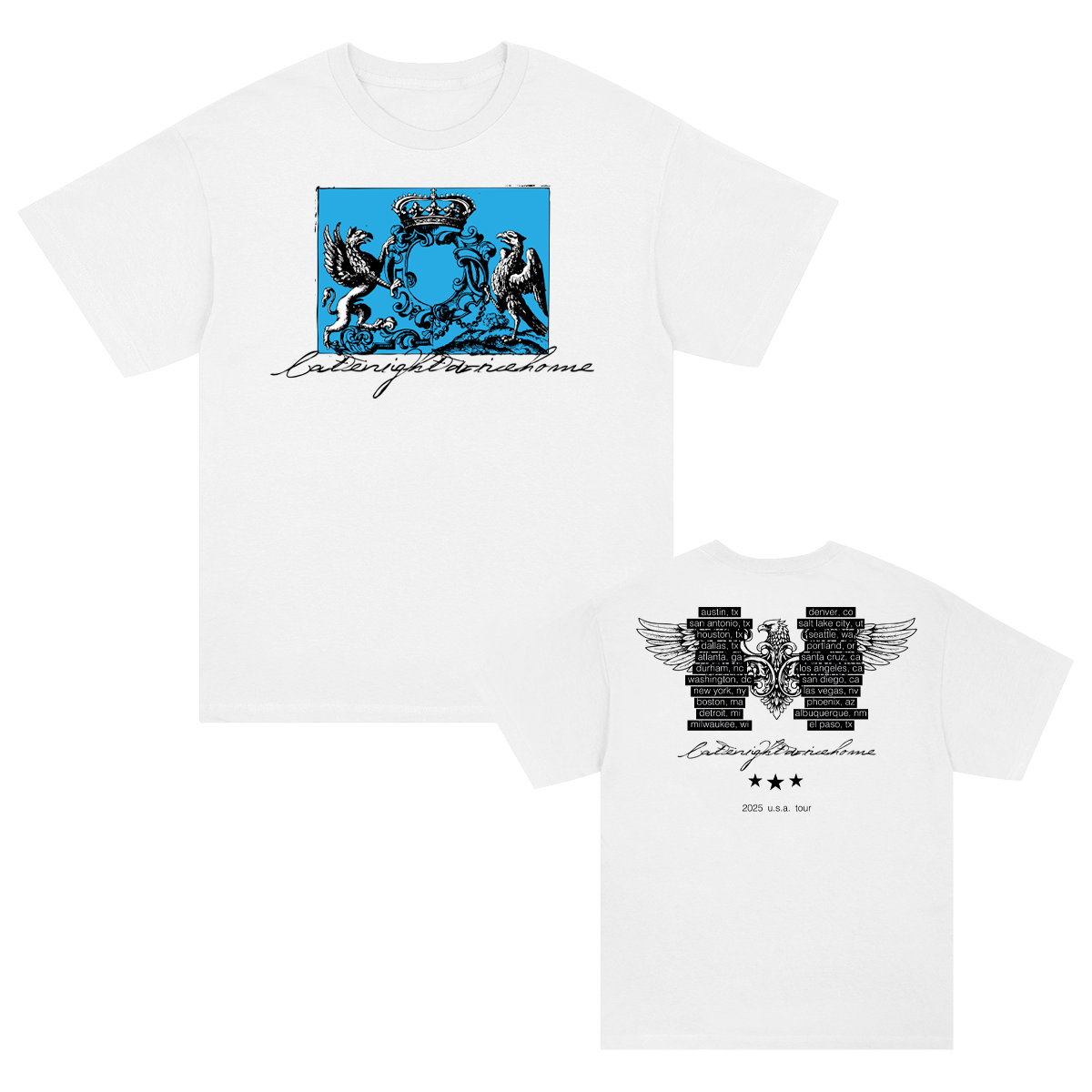 Bubba Summer Tour 2025 T-Shirt (White)