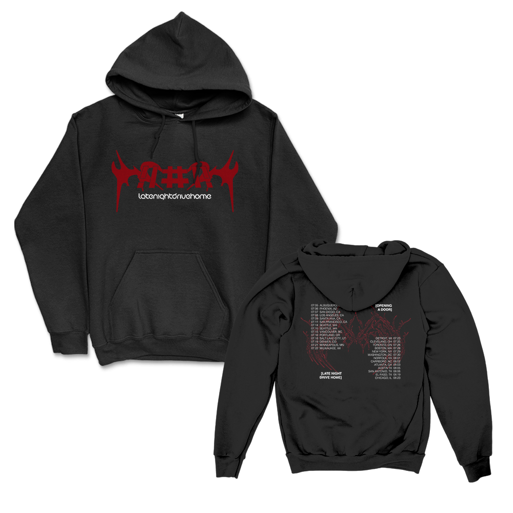 Wings Pullover Hoodie (Black)