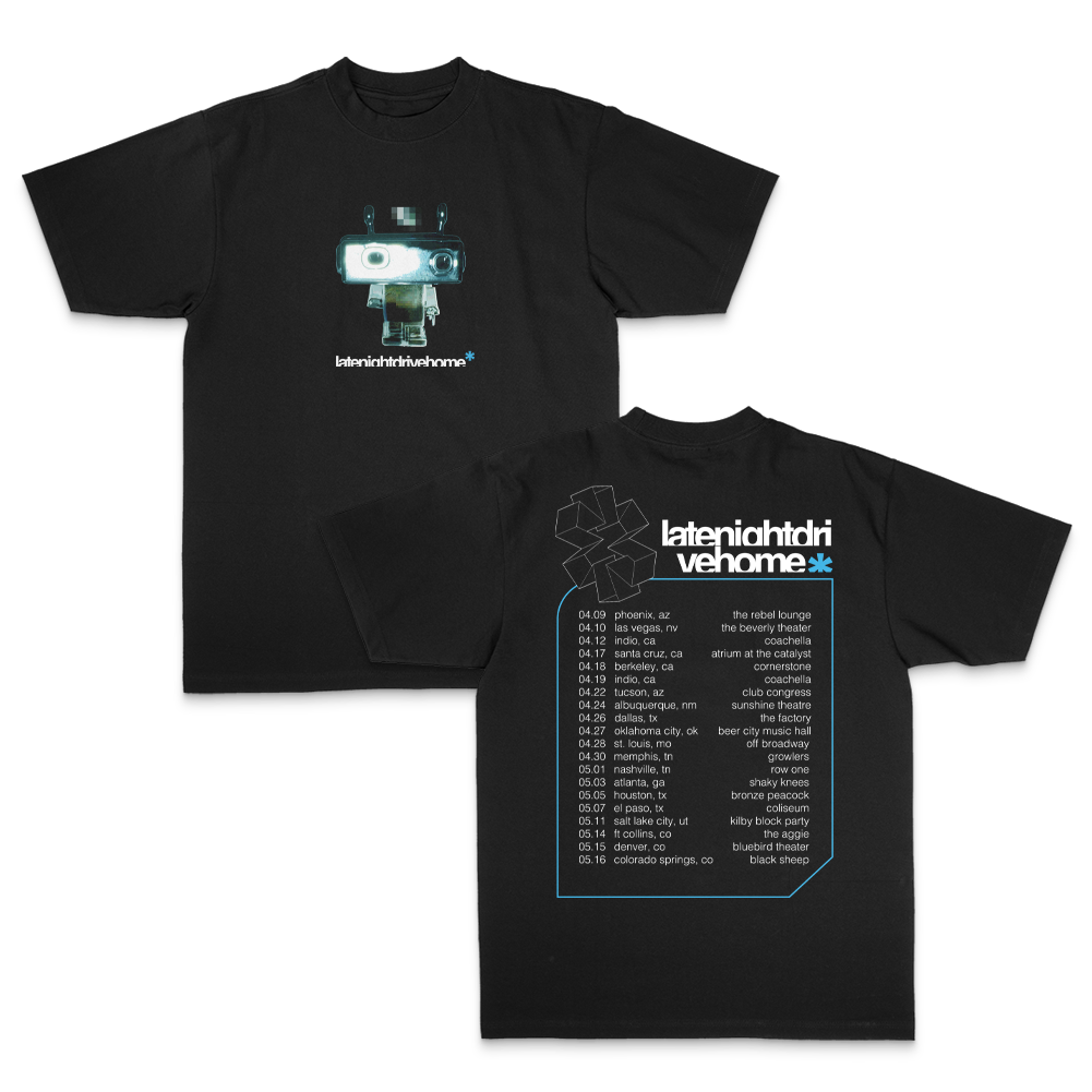 Robot Tour T-Shirt (Black)