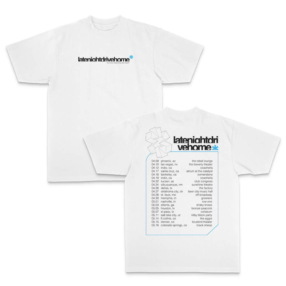 Simple Tour T-Shirt (White)
