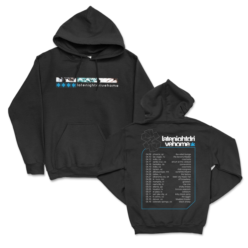 U.S. Tour Pullover Hoodie (Black)