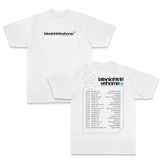 Simple Tour T-Shirt (White)