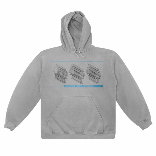 Wire Pullover Hoodie (Gray)